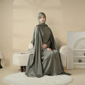 Luxury Wedding Abaya 3-Piece Bridal Abaya Set (MOA044) - SJB-DIAMOND ELITES