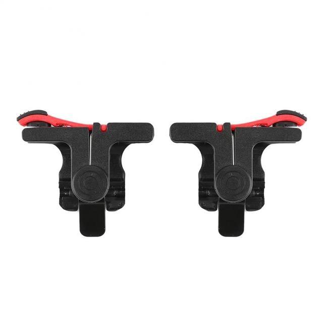 Mobile Game Triggers Fire Button Aim Key Shooter High Sensitivity Phone Game Gamepad For Universal Smartphone Mobile Game Controllers, Phone Triggers for Mobile Phone, Shooter Sensitive Controller Joysticks Gamepad Stevvex