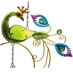 Mobile Hanging Wind Chimes Yard Garden Beauty Peacock Design Large Hanging Home Decor Pendant Outdoor Ornament For Home Garden Decoration Room Decor Stevvex