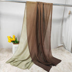 Modal Gradient Soft Hijab | Color Transition Hijab with Natural Flow (MH162)