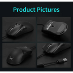 Modern 2.4Ghz Wireless Wired Gaming Mouse Modern 1600 DPI Lightweight Design Soft Ergonomic Mice Stevvex