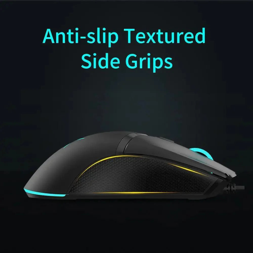 Modern 2.4Ghz Wireless Wired Gaming Mouse Modern 1600 DPI Lightweight Design Soft Ergonomic Mice Stevvex