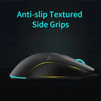 Modern 2.4Ghz Wireless Wired Gaming Mouse Modern 1600 DPI Lightweight Design Soft Ergonomic Mice Stevvex