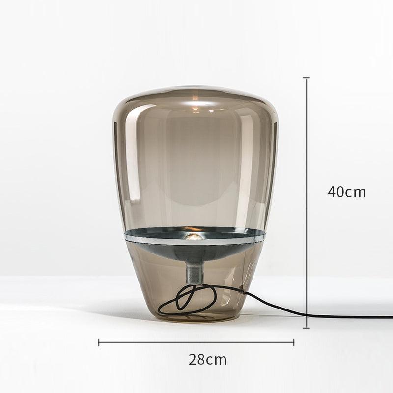 Modern Art Deco Living Room Table Lamp Glass Table Lamps for Living Room Home Deco Indoor Bedside Lamp Decorative Table Lamp Cute Study Lamps for Bedroom Décor Stevvex