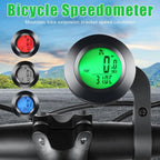 Modern Bike Wireless Bicycle Computer Speedometer Waterproof Cycling Luminous Sport Computer Odometer Auto Sleep Multi-Functions With Round LCD Backlight Display Calories And Fat Burn Counter For Outdoor Fitness Stevvex