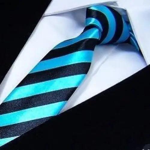 Modern Black And White Men Necktie Casual Business Meeting Formal Polyester Skinny Slim Necktie Stevvex