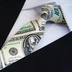 Modern Black And White Men Necktie Casual Business Meeting Formal Polyester Skinny Slim Necktie Stevvex
