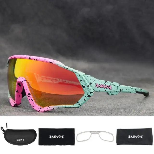 Modern Black Bike Glasses Sports Running Eyewear Fishing Polarized Glasses For Men And Women Cool Unisex Cycling UV400 Glasses For Running Stevvex