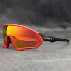 Modern Black Bike Glasses Sports Running Eyewear Fishing Polarized Glasses For Men And Women Cool Unisex Cycling UV400 Glasses For Running Stevvex