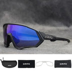 Modern Black Bike Glasses Sports Running Eyewear Fishing Polarized Glasses For Men And Women Cool Unisex Cycling UV400 Glasses For Running Stevvex