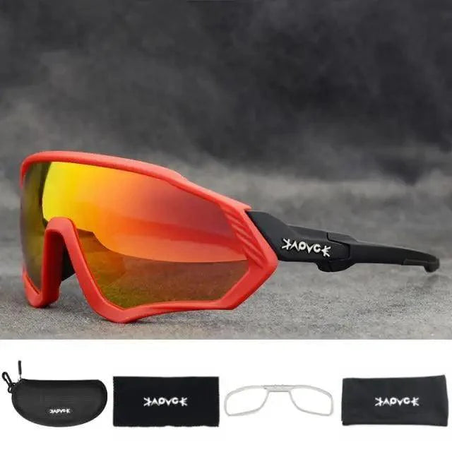 Modern Black Bike Glasses Sports Running Eyewear Fishing Polarized Glasses For Men And Women Cool Unisex Cycling UV400 Glasses For Running Stevvex