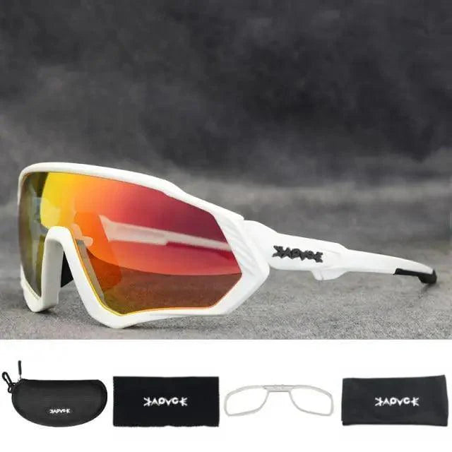 Modern Black Bike Glasses Sports Running Eyewear Fishing Polarized Glasses For Men And Women Cool Unisex Cycling UV400 Glasses For Running Stevvex