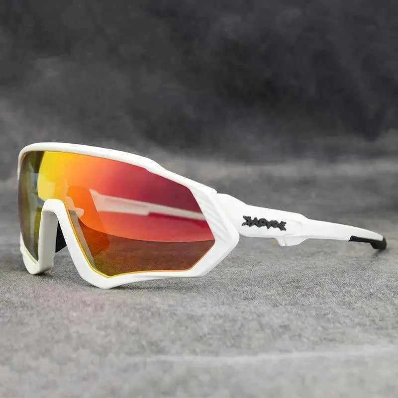 Modern Black Bike Glasses Sports Running Eyewear Fishing Polarized Glasses For Men And Women Cool Unisex Cycling UV400 Glasses For Running Stevvex