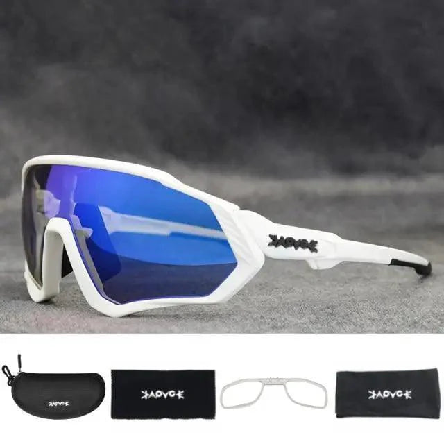 Modern Black Bike Glasses Sports Running Eyewear Fishing Polarized Glasses For Men And Women Cool Unisex Cycling UV400 Glasses For Running Stevvex