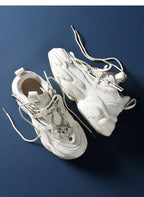 Modern Blue Men's Running Shoes Comfortable Breathable Unisex Sports Shoes Rubber Hard-Wearing Sneakers Casual Sport Shoes Casual Sports Tennis Sneakers