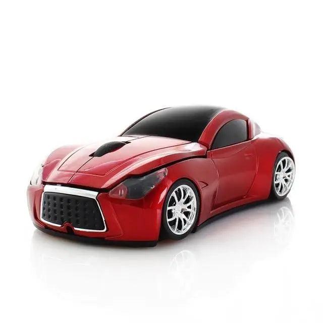 Modern Design 2.4G Wireless Mouse Sport Car Shape 1600DPI Optical Computer Gaming Mouse For Computer Laptop PC Stevvex