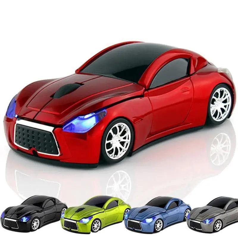Modern Design 2.4G Wireless Mouse Sport Car Shape 1600DPI Optical Computer Gaming Mouse For Computer Laptop PC Stevvex
