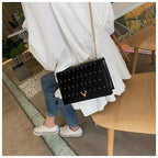 Modern Elegant Luxury Sterling Pu Leather Crossbody Bags For Women And Girls Designer Chains Shoulder Messenger Bag For Female Stevvex