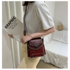 Modern Elegant Stunning Heart-Shaped Women's Bag Cute Studded Shoulder Bag For Women And Girls Stevvex