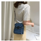 Modern Elegant Stunning Heart-Shaped Women's Bag Cute Studded Shoulder Bag For Women And Girls Stevvex