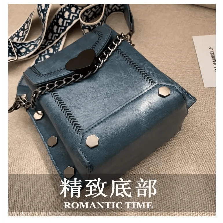 Modern Elegant Stunning Heart-Shaped Women's Bag Cute Studded Shoulder Bag For Women And Girls Stevvex