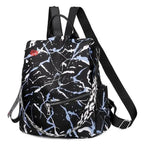 Modern Elegant  Waterproof Women's Backpack Fashionable Anti-theft Women Backpacks Nice Print School Bag High Quality Large Capacity Backpack