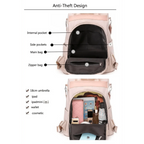 Modern Elegant  Waterproof Women's Backpack Fashionable Anti-theft Women Backpacks Nice Print School Bag High Quality Large Capacity Backpack