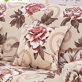 Modern Floral Pillow Cover Matching Sofa Pillowcases Decorative Cushion Covers For Couch Sofa Home Office Throw Pillow Covers Modern Pretty White Floral Hand Couch Sofa Decorative Pillow Cases Cushion Home Decor 2 pieces 45*45cm Stevvex