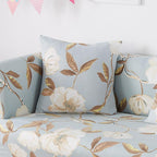Modern Floral Pillow Cover Matching Sofa Pillowcases Decorative Cushion Covers For Couch Sofa Home Office Throw Pillow Covers Modern Pretty White Floral Hand Couch Sofa Decorative Pillow Cases Cushion Home Decor 2 pieces 45*45cm Stevvex