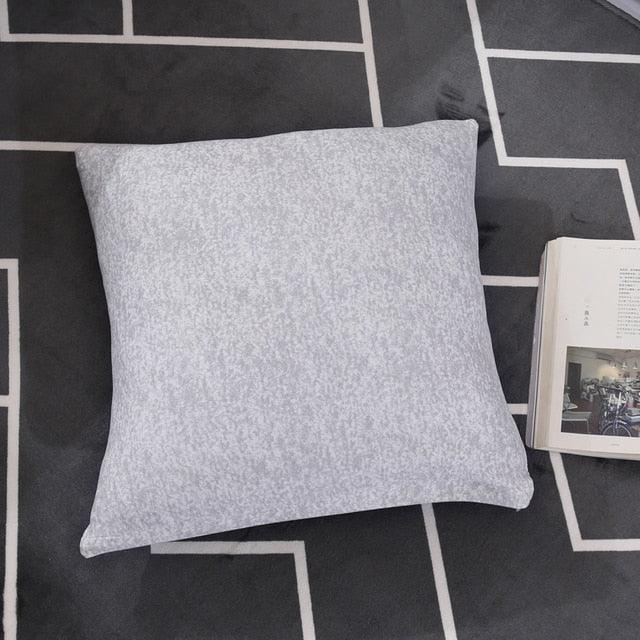 Modern Floral Pillow Cover Matching Sofa Pillowcases Decorative Cushion Covers For Couch Sofa Home Office Throw Pillow Covers Modern Pretty White Floral Hand Couch Sofa Decorative Pillow Cases Cushion Home Decor 2 pieces 45*45cm Stevvex