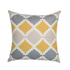 Modern Geometric Decorative Geometric Pillow Cushion Cases Outdoor Square Yellow Decorative Pillow Covers For Couch Bedroom Pillow Cases Cushion Covers Stevvex