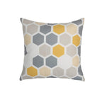 Modern Geometric Decorative Geometric Pillow Cushion Cases Outdoor Square Yellow Decorative Pillow Covers For Couch Bedroom Pillow Cases Cushion Covers Stevvex