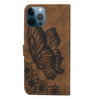 Modern Glitter Leather Flip Wallet Phone Case For iPhone 14 13 12 Pro Max 11 Shiny Green Butterfly Cover Glitter Flip Case Mobile Phone Case PU Leather Magnetic Case Stevvex