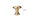 Modern Gold Knob Pure Copper Kitchen Cabinet Handles Cupboard Door Pulls Drawer Knobs Brass Furniture Handle Hardware Drawer Pulls Cupboard Knob For Kitchen Furniture Hardware Stevvex
