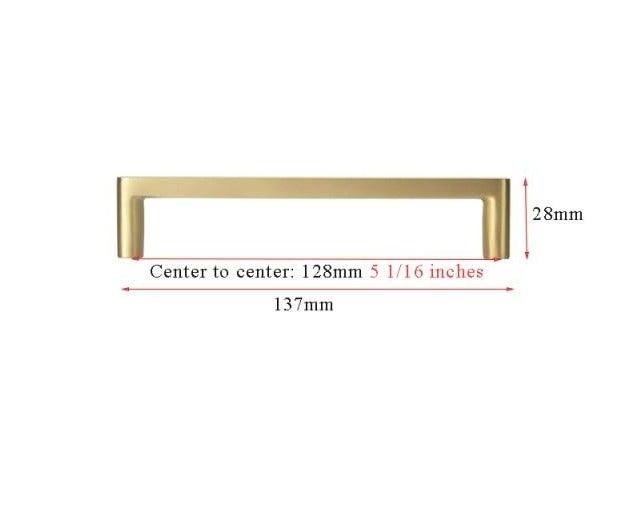 Modern Gold Knob Pure Copper Kitchen Cabinet Handles Cupboard Door Pulls Drawer Knobs Brass Furniture Handle Hardware Drawer Pulls Cupboard Knob For Kitchen Furniture Hardware Stevvex
