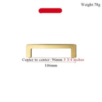 Modern Gold Knob Pure Copper Kitchen Cabinet Handles Cupboard Door Pulls Drawer Knobs Brass Furniture Handle Hardware Drawer Pulls Cupboard Knob For Kitchen Furniture Hardware Stevvex