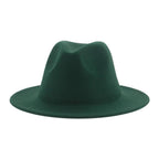 Modern Hats For Women Fedoras Winter Women Hats Simple Classic Hat Wedding Lady Retro Wide Brim Floppy Hat Men Fedora Hat Fashionable Classic Wide Brim Hat For Summer Dress Hats Stevvex