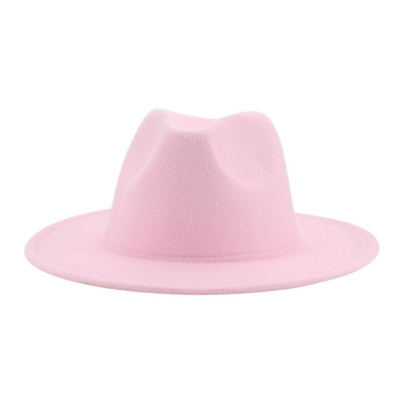 Modern Hats For Women Fedoras Winter Women Hats Simple Classic Hat Wedding Lady Retro Wide Brim Floppy Hat Men Fedora Hat Fashionable Classic Wide Brim Hat For Summer Dress Hats Stevvex
