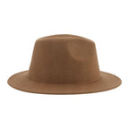 Modern Hats For Women Fedoras Winter Women Hats Simple Classic Hat Wedding Lady Retro Wide Brim Floppy Hat Men Fedora Hat Fashionable Classic Wide Brim Hat For Summer Dress Hats Stevvex