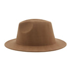 Modern Hats For Women Fedoras Winter Women Hats Simple Classic Hat Wedding Lady Retro Wide Brim Floppy Hat Men Fedora Hat Fashionable Classic Wide Brim Hat For Summer Dress Hats Stevvex