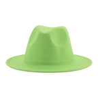 Modern Hats For Women Fedoras Winter Women Hats Simple Classic Hat Wedding Lady Retro Wide Brim Floppy Hat Men Fedora Hat Fashionable Classic Wide Brim Hat For Summer Dress Hats Stevvex