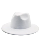 Modern Hats For Women Fedoras Winter Women Hats Simple Classic Hat Wedding Lady Retro Wide Brim Floppy Hat Men Fedora Hat Fashionable Classic Wide Brim Hat For Summer Dress Hats Stevvex