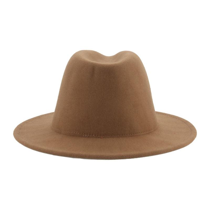 Modern Hats For Women Fedoras Winter Women Hats Simple Classic Hat Wedding Lady Retro Wide Brim Floppy Hat Men Fedora Hat Fashionable Classic Wide Brim Hat For Summer Dress Hats Stevvex