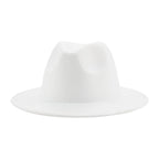 Modern Hats For Women Fedoras Winter Women Hats Simple Classic Hat Wedding Lady Retro Wide Brim Floppy Hat Men Fedora Hat Fashionable Classic Wide Brim Hat For Summer Dress Hats Stevvex
