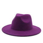 Modern Hats For Women Fedoras Winter Women Hats Simple Classic Hat Wedding Lady Retro Wide Brim Floppy Hat Men Fedora Hat Fashionable Classic Wide Brim Hat For Summer Dress Hats Stevvex