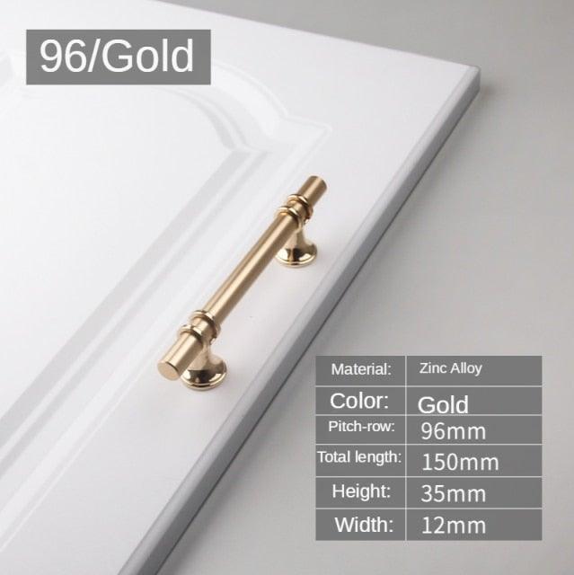 Modern Light Luxury Zinc Alloy Door Handle Cabinet Handle Drawer Handle Fashion Furniture Handle Hardware Cabinet Pulls Brushed Nickel Stainless Steel Kitchen Drawer Pulls Cabinet Handles Stevvex