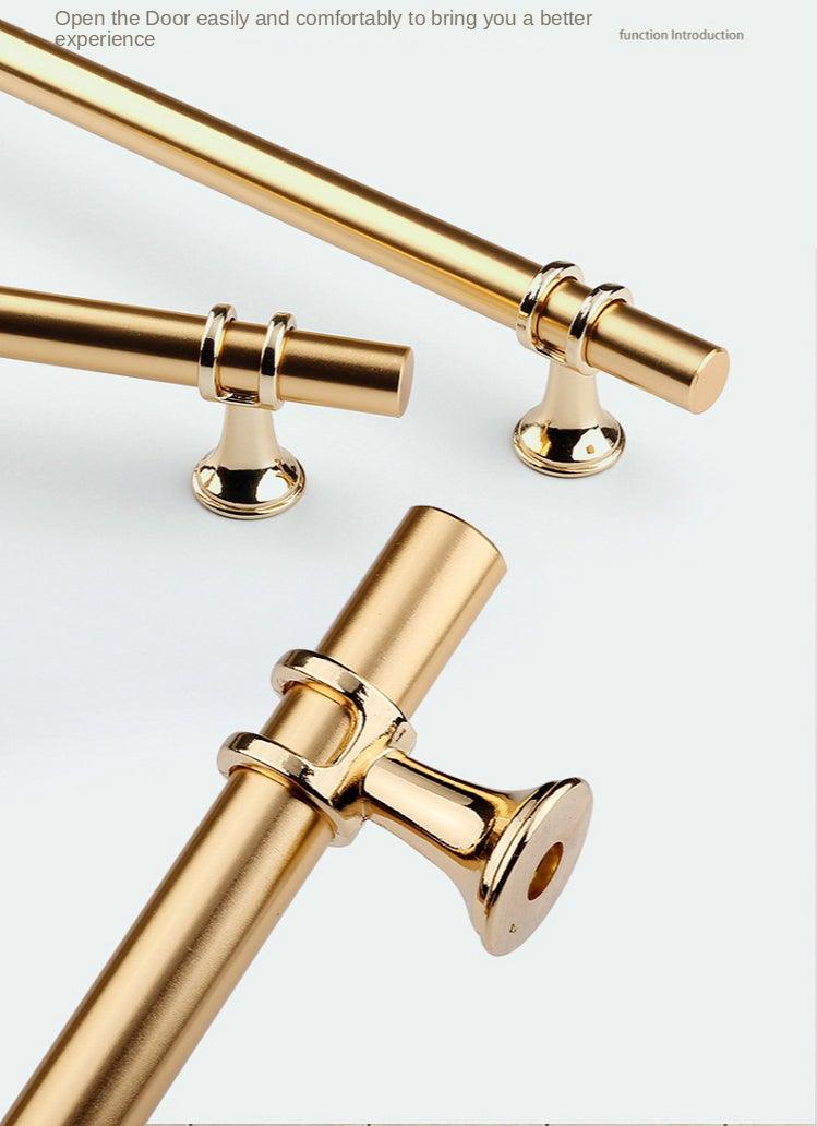 Modern Light Luxury Zinc Alloy Door Handle Cabinet Handle Drawer Handle Fashion Furniture Handle Hardware Cabinet Pulls Brushed Nickel Stainless Steel Kitchen Drawer Pulls Cabinet Handles Stevvex