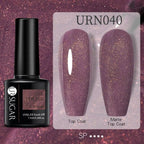 Modern Luxury Autumn Winter Womens Gel Polish Glossy Matte Diamond Effect Long Lasting Nail Art Sequins Design Stevvex