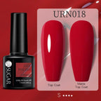 Modern Luxury Autumn Winter Womens Gel Polish Glossy Matte Diamond Effect Long Lasting Nail Art Sequins Design Stevvex