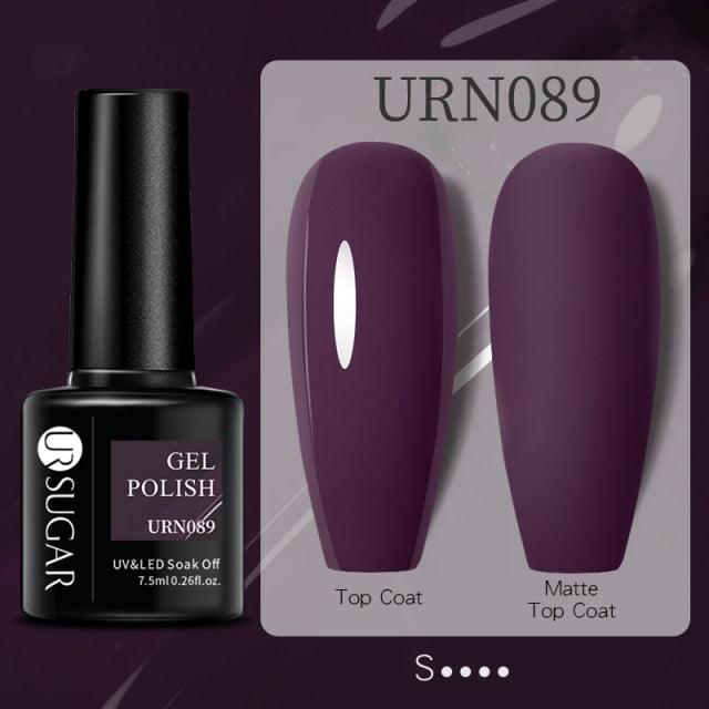 Modern Luxury Autumn Winter Womens Gel Polish Glossy Matte Diamond Effect Long Lasting Nail Art Sequins Design Stevvex
